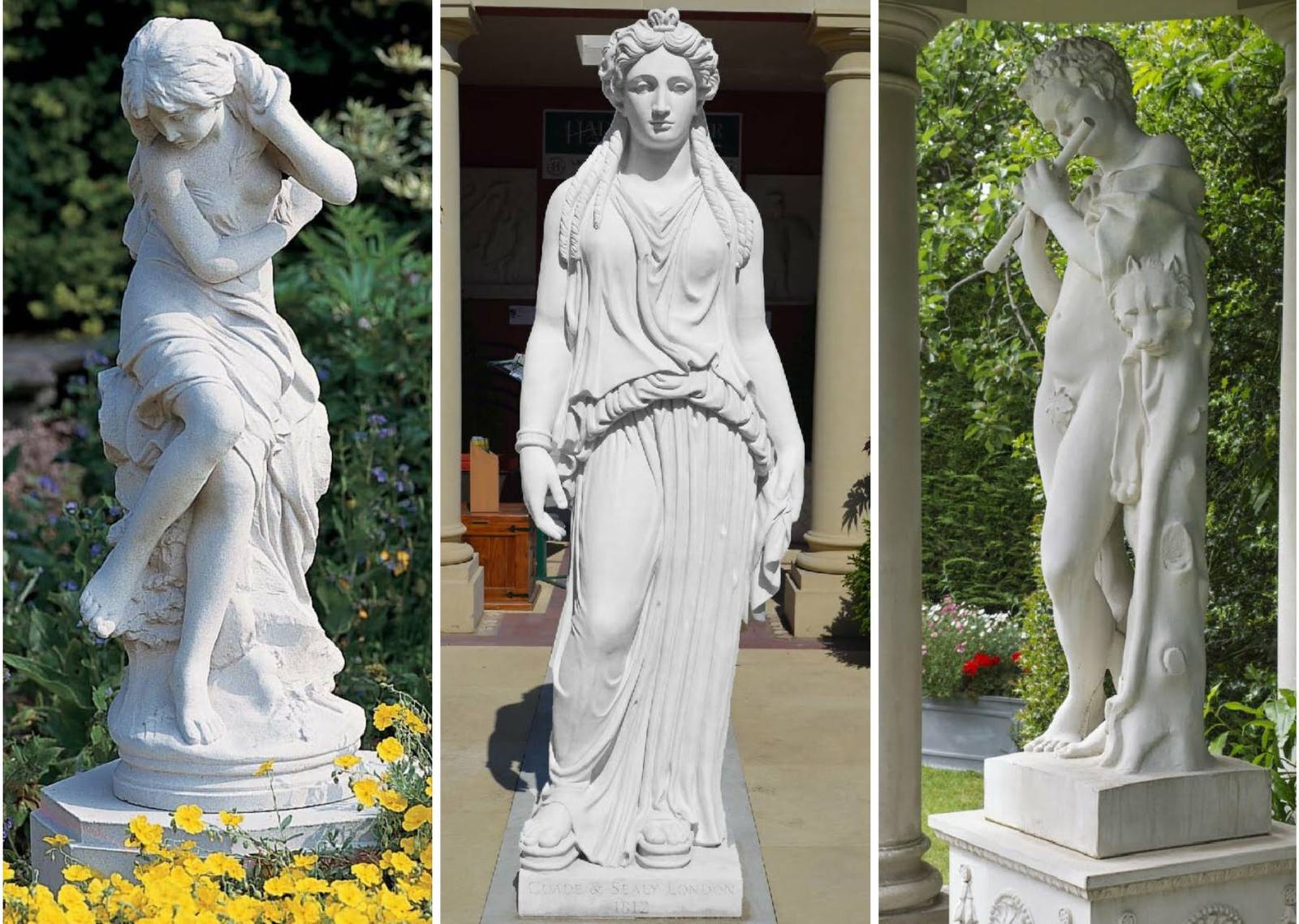 Haddonstone-statuer